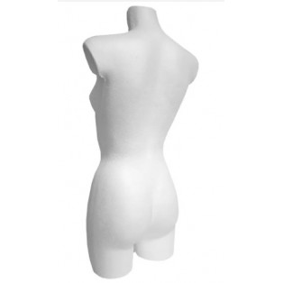 Styrofoam Torso Female Long Model